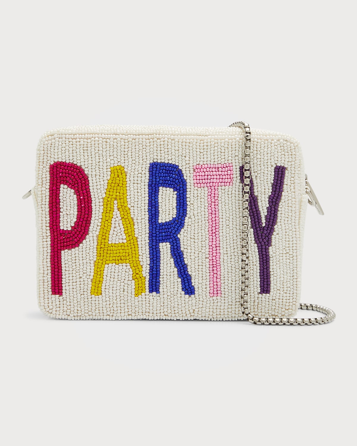 Bari Lynn Kids' Girl's Party Beaded Bag In Multi