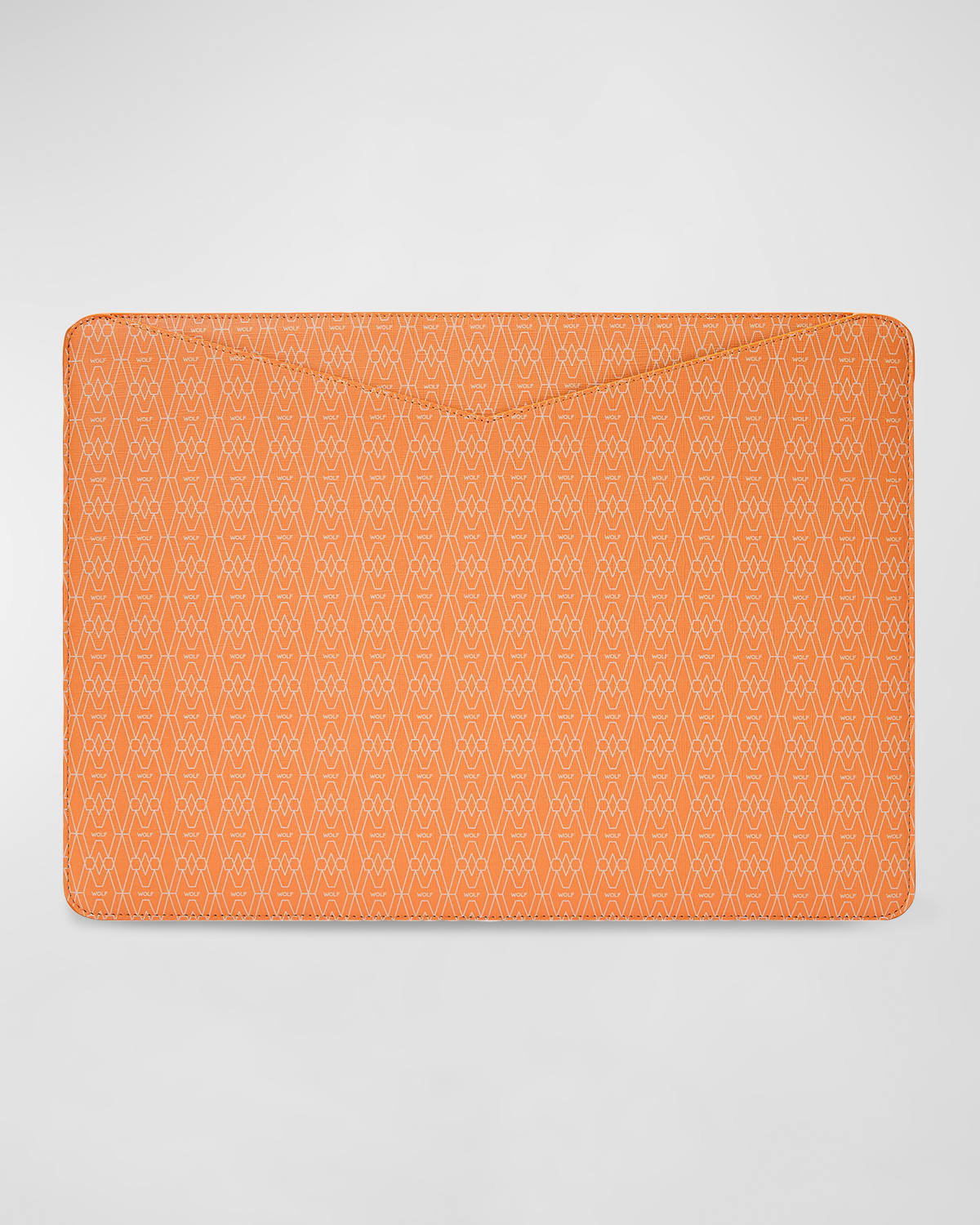 Men's Vegan Monogram Bifold ID Card Case