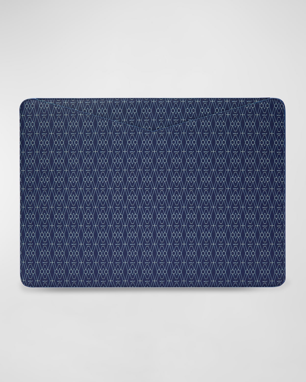 Wolf Men's Signature 16" Laptop Sleeve - Recycled & Vegan In Blue