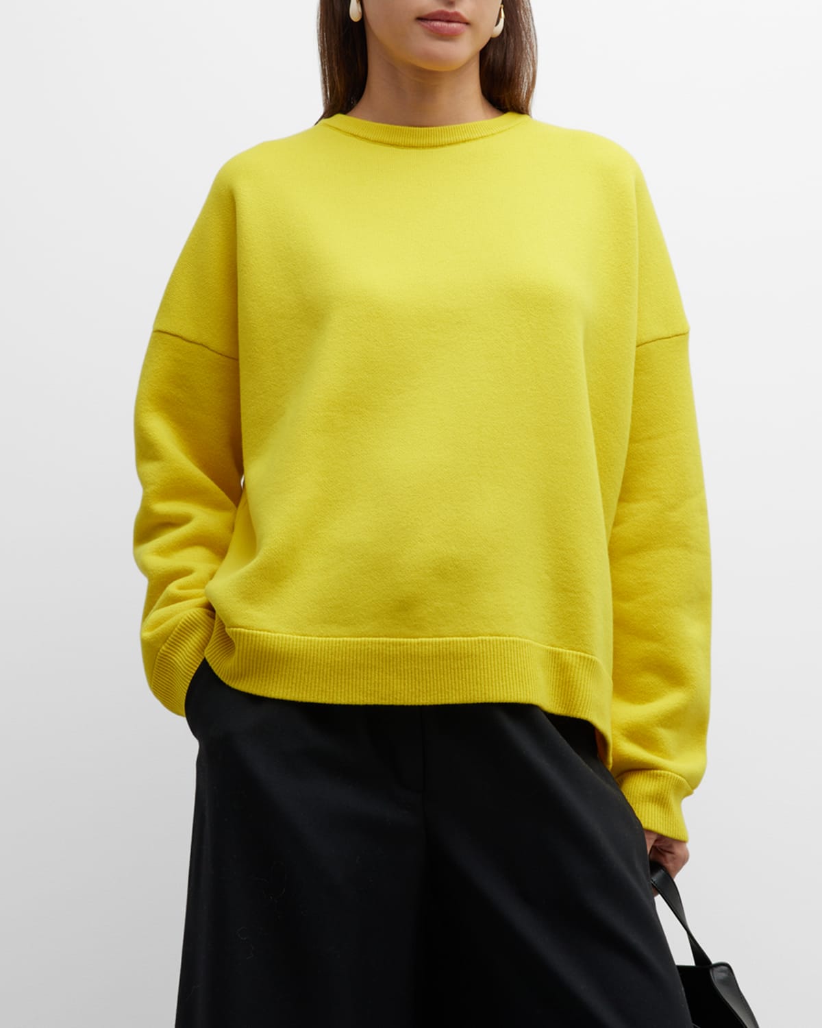 Loewe Sparkle Knit Sweater In Yellow
