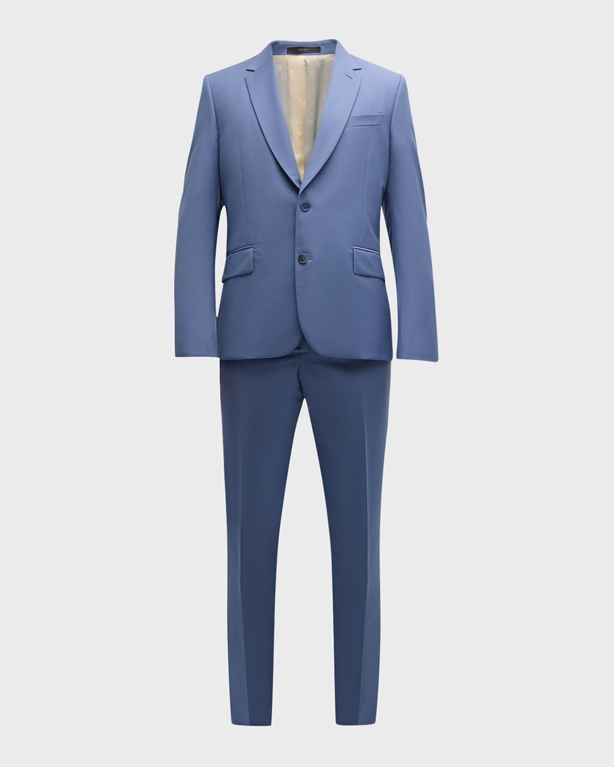 Men's Wool-Mohair Two-Button Suit