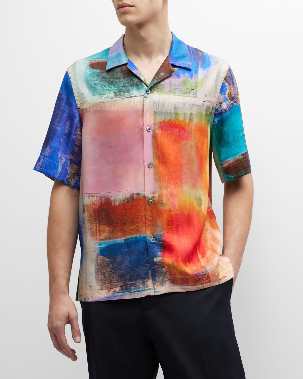 paul smith camp shirt