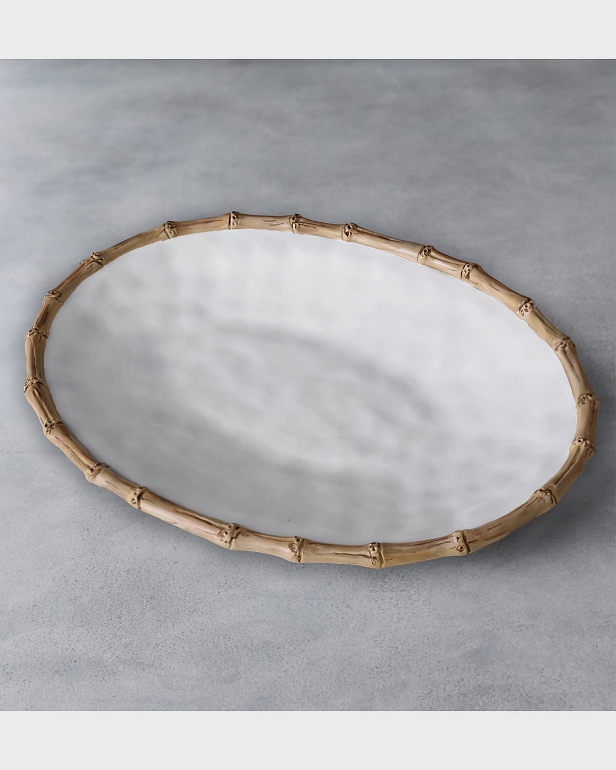 Beatriz Ball Vida Bamboo Large Oval Platter