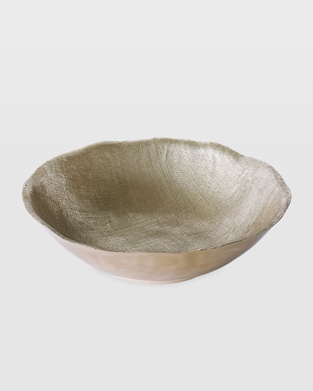 Beatriz Ball Sierra Modern Fina Large Bowl (gold)