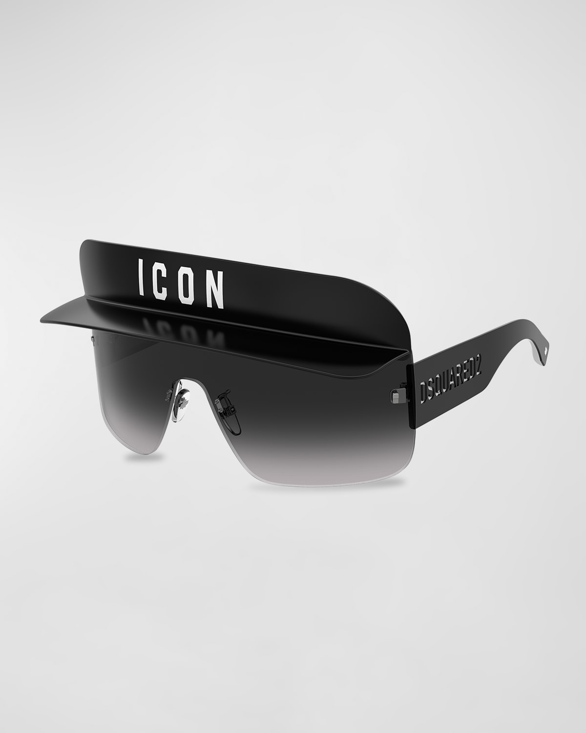 Men's Icon Visor Top Bar Mask Sunglasses