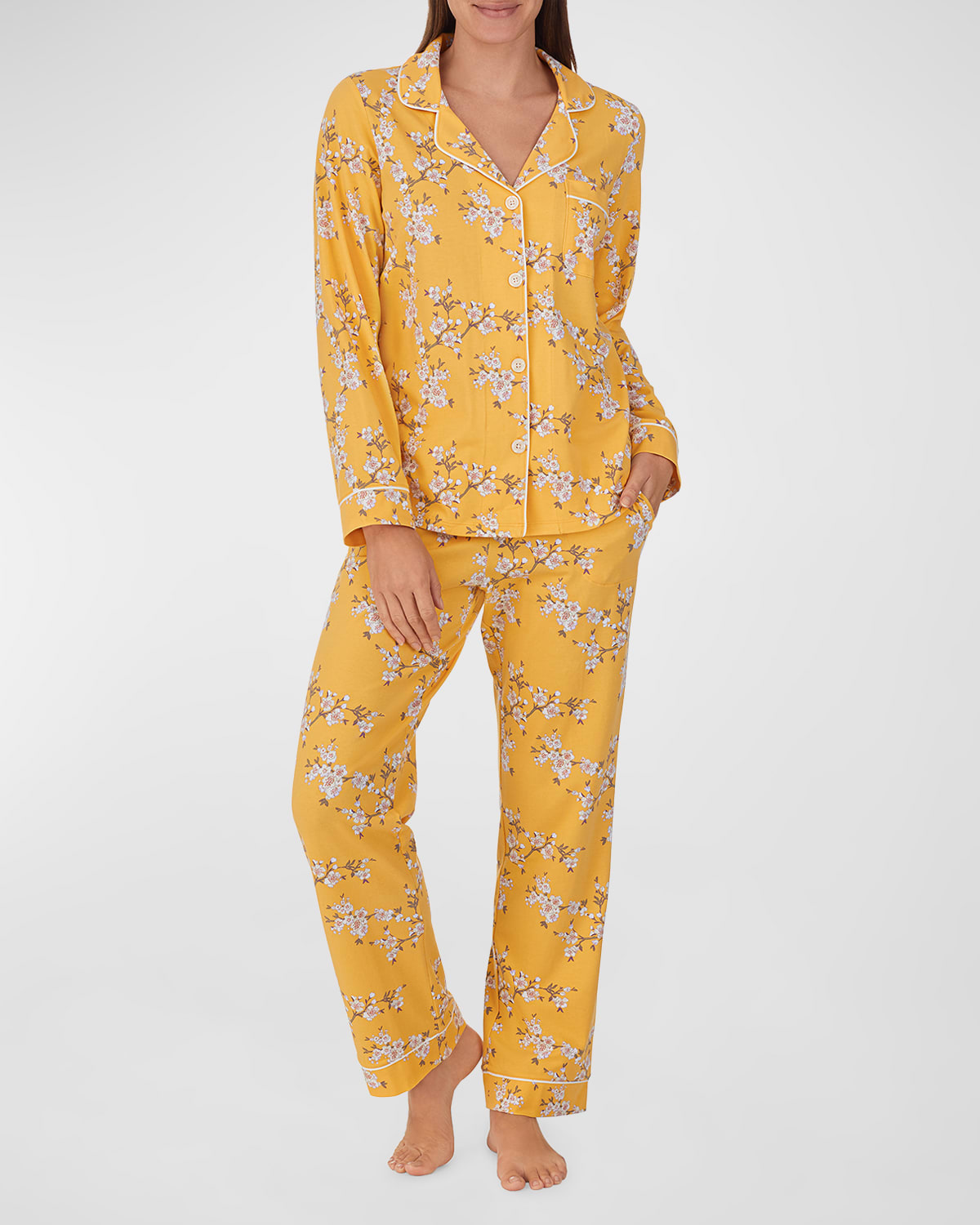 BedHead Pajamas Printed Organic Cotton Pajama Set