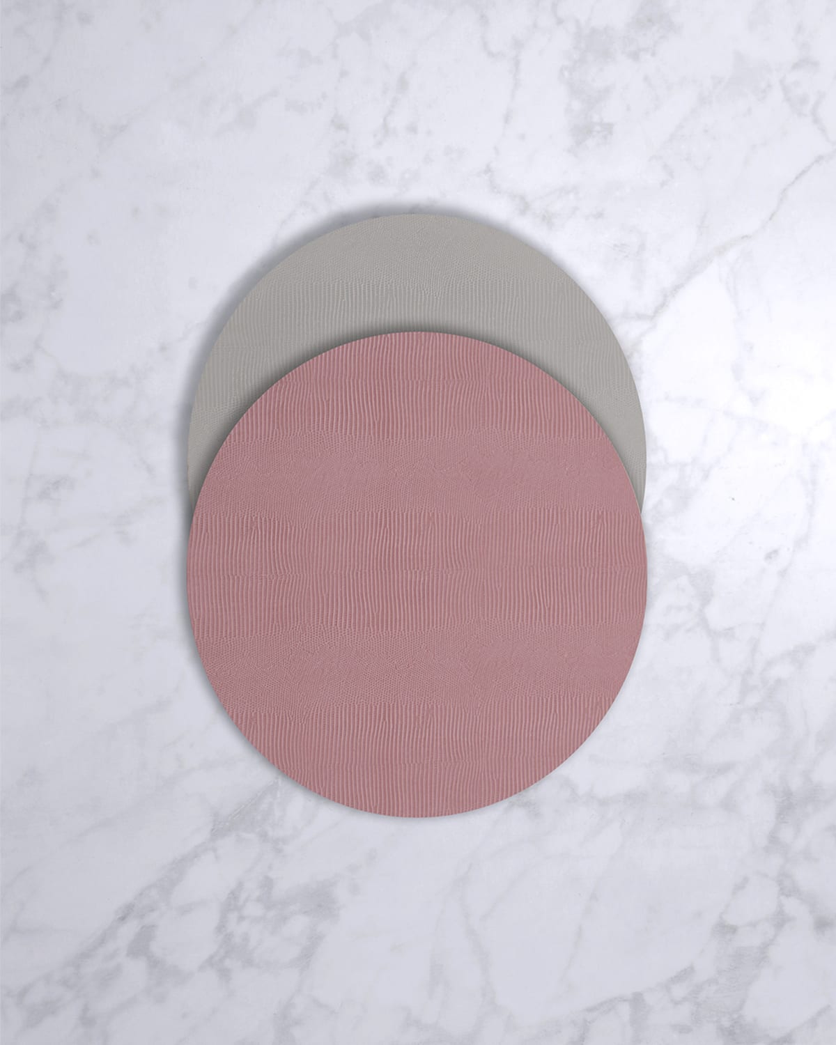 VIDA Snakeskin Round Placemat, Set of 4