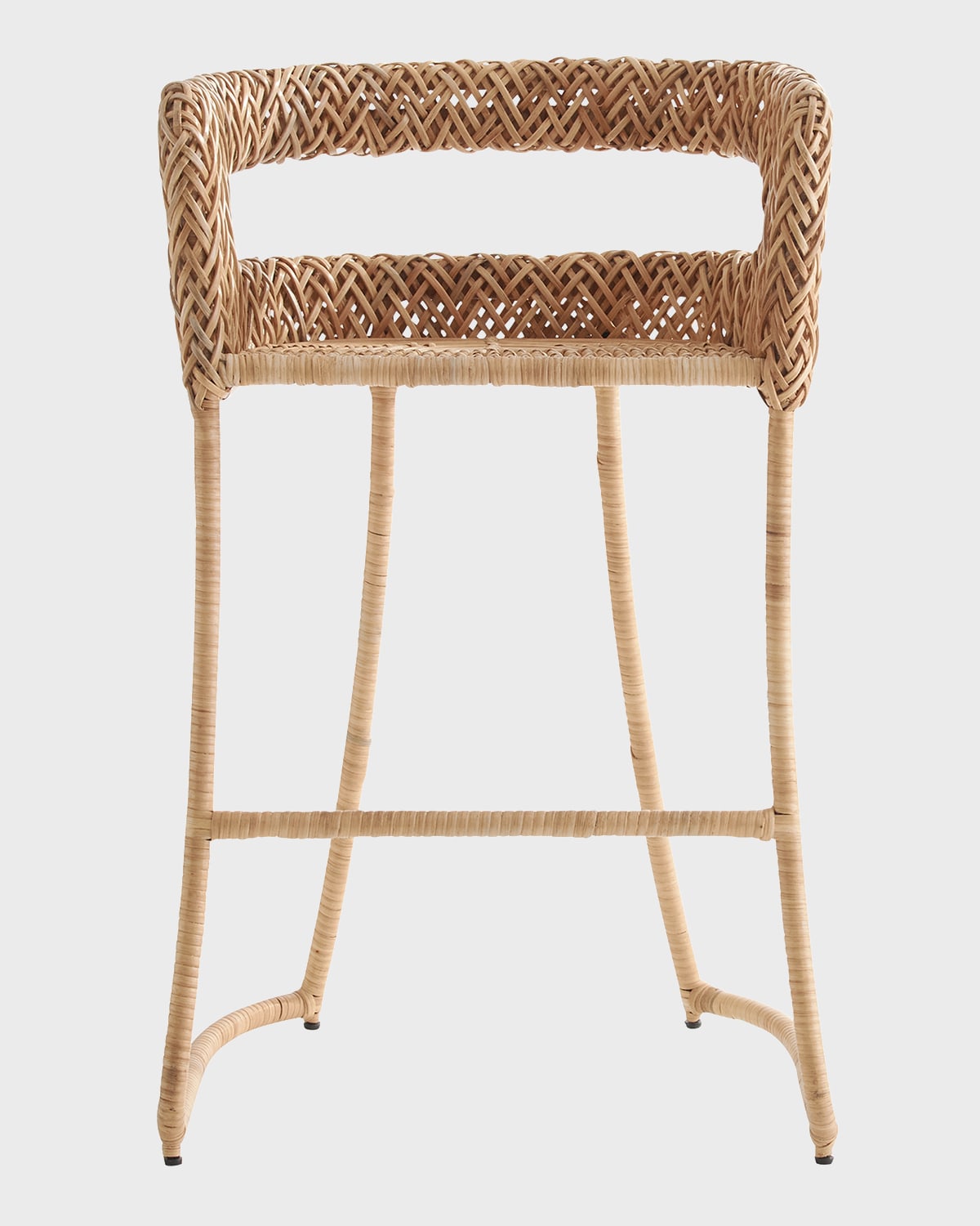 ARTERIORS MACON RATTAN BAR STOOL 27.5"