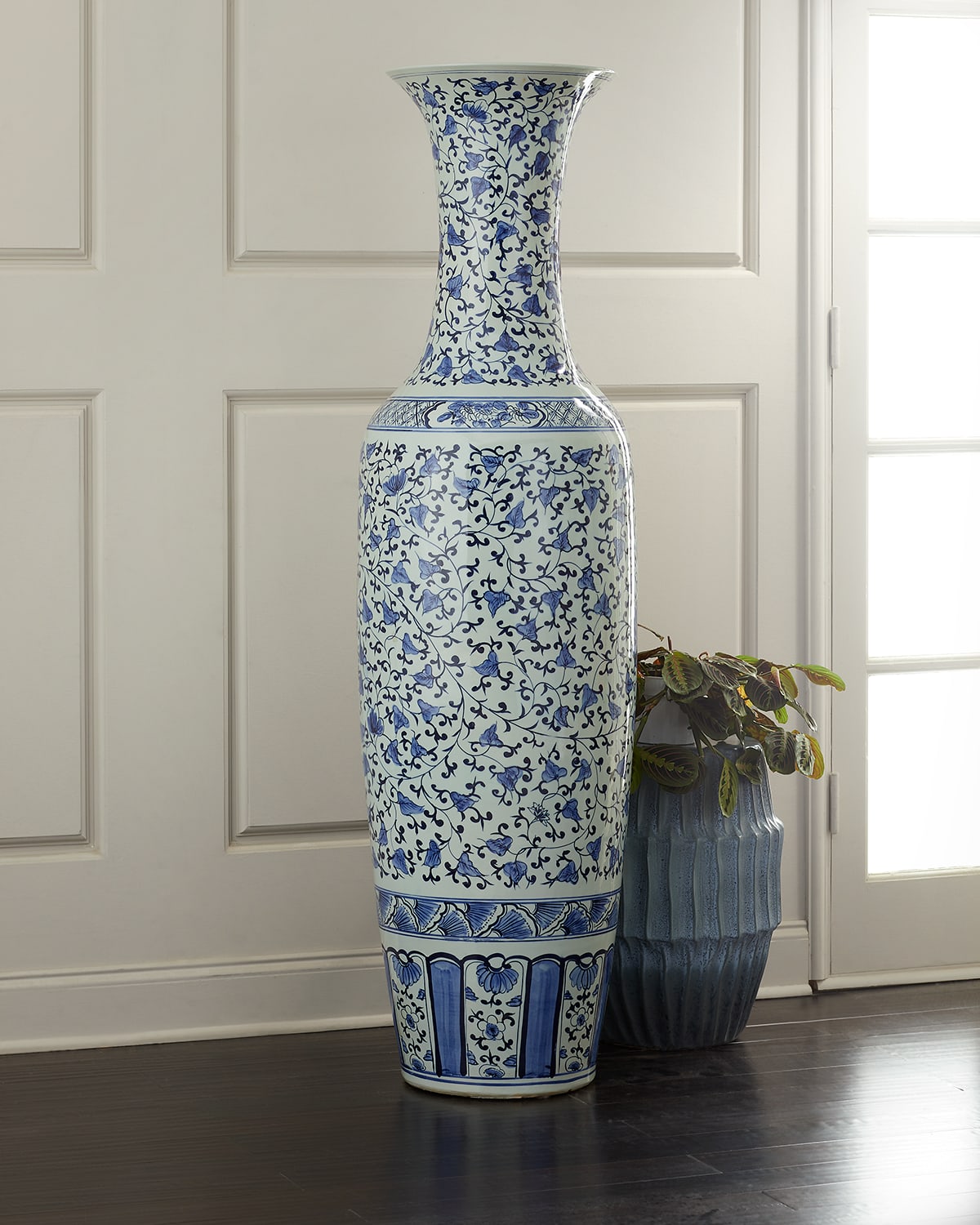 63" Porcelain Vase
