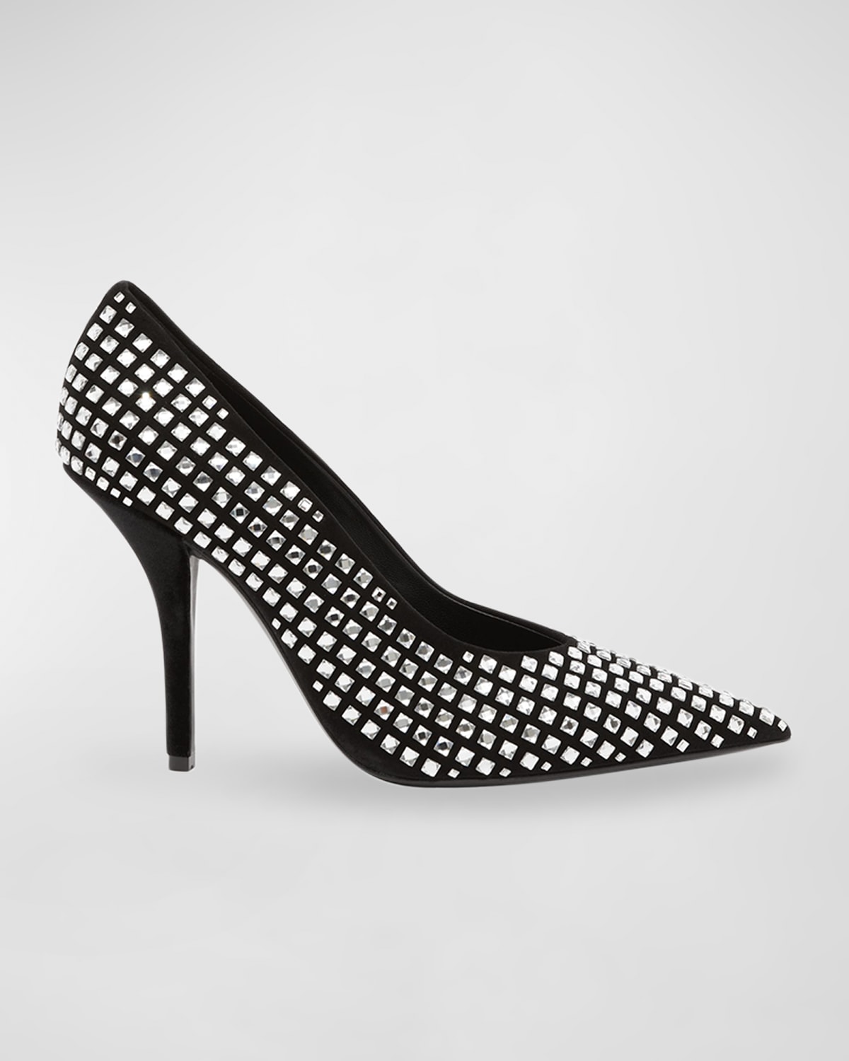 BURBERRY MADELINA CRYSTAL POINT-TOE PUMPS
