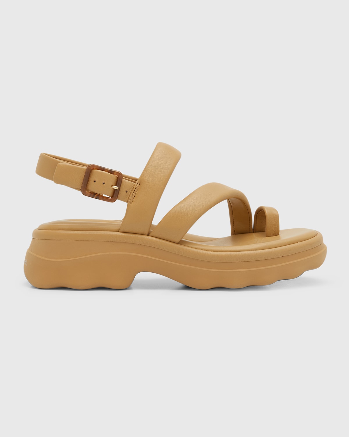 Vince Santa Cruz Toe Ring Strappy Sandals In Dune