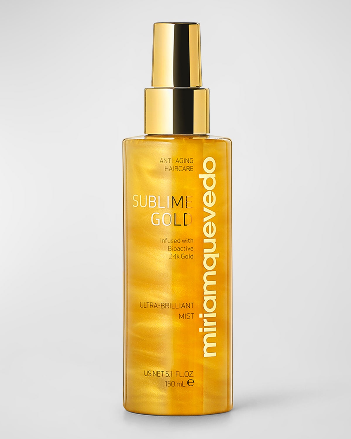 Shop Miriam Quevedo Sublime Gold Ultra-brilliant Mist, 5 Oz./150ml