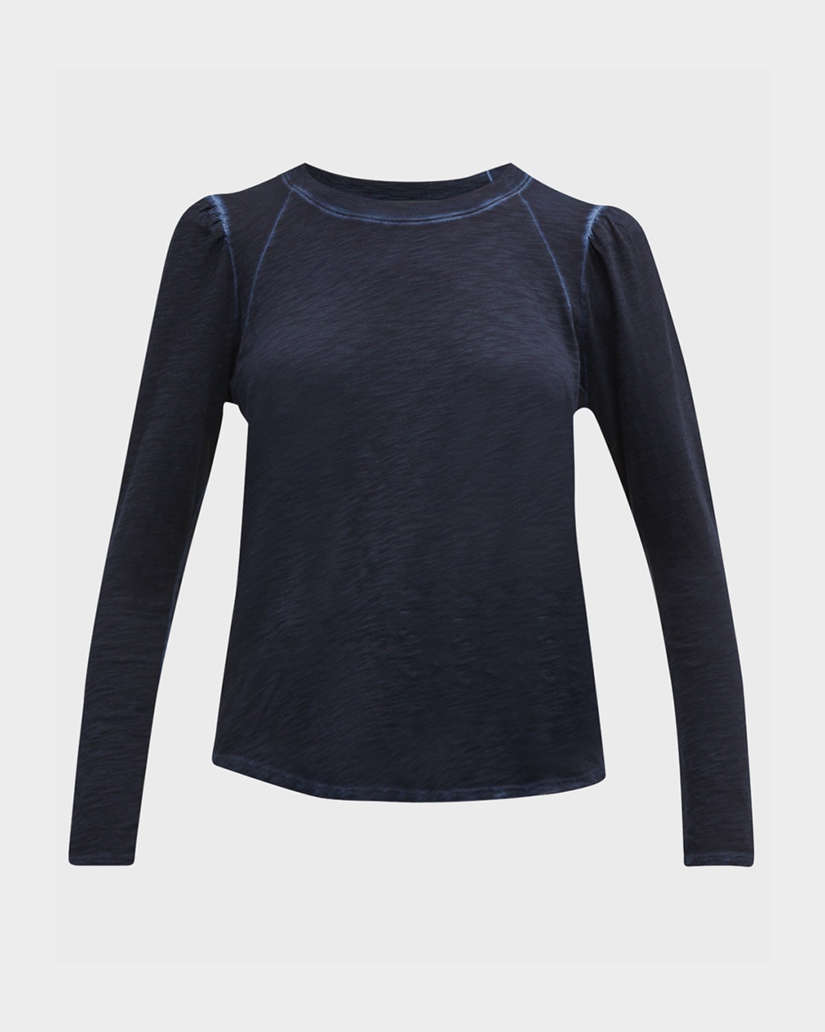 VERONICA BEARD JEANS MASON LONG SLEEVE BASEBALL TEE 