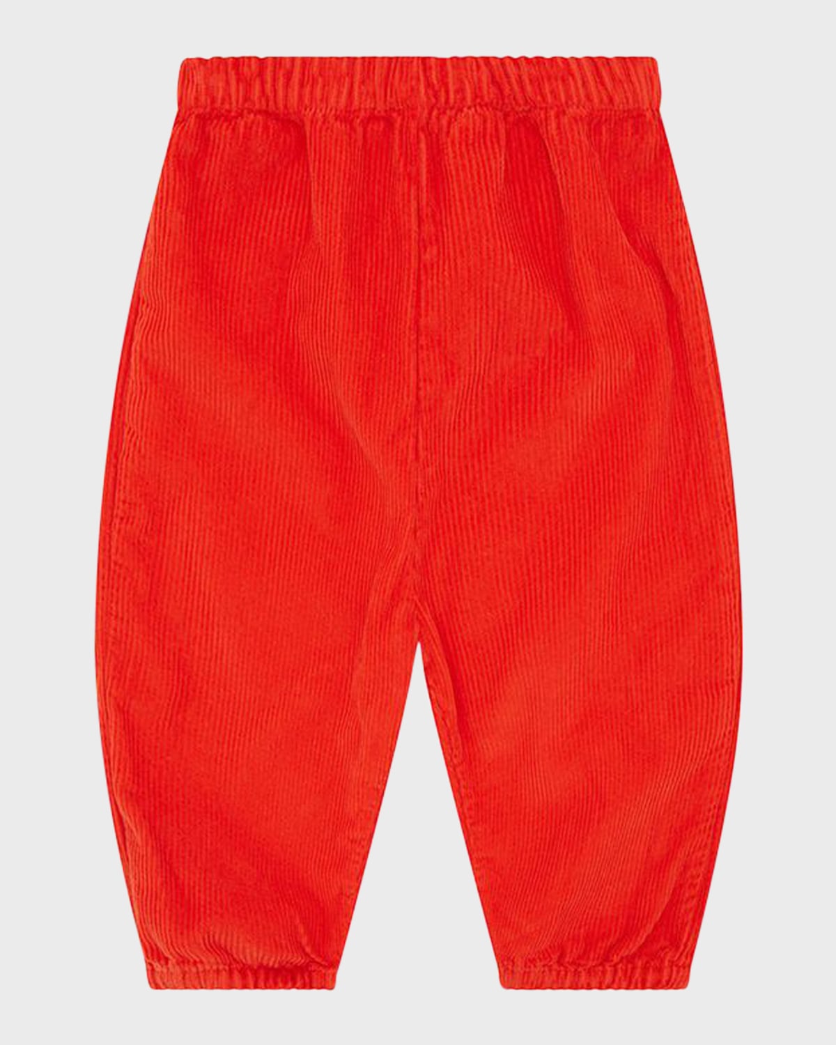Vild - House Of Little Kid's Wide Corduroy Trousers In Dark Coral
