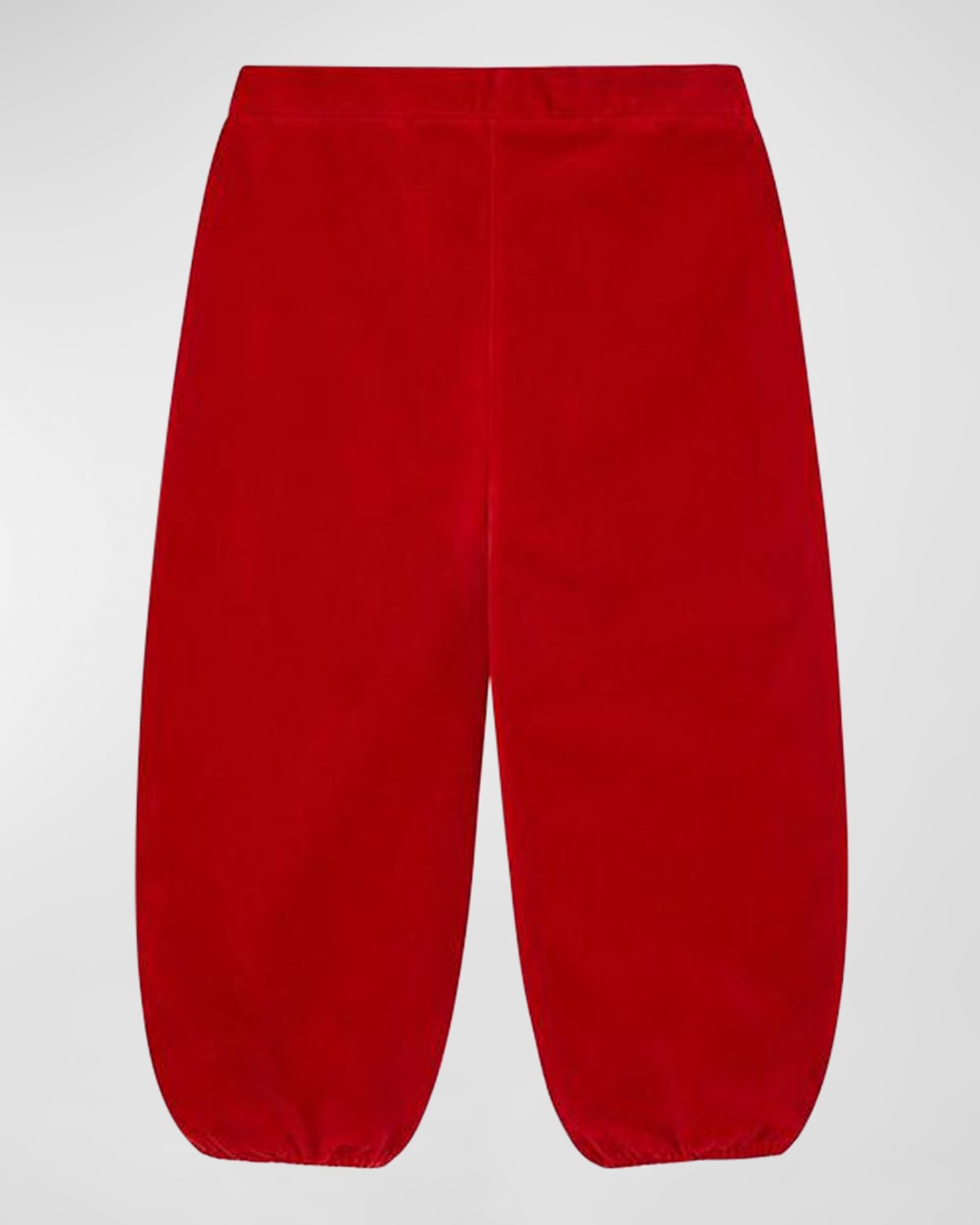 Vild - House Of Little Kid's Organic Cotton Velvet Trousers In Red