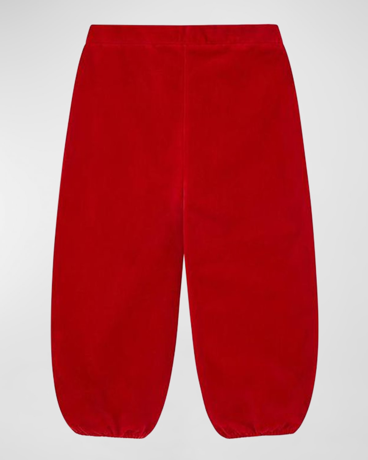 Kid's Organic Cotton Velvet Trousers, Size 0M-6