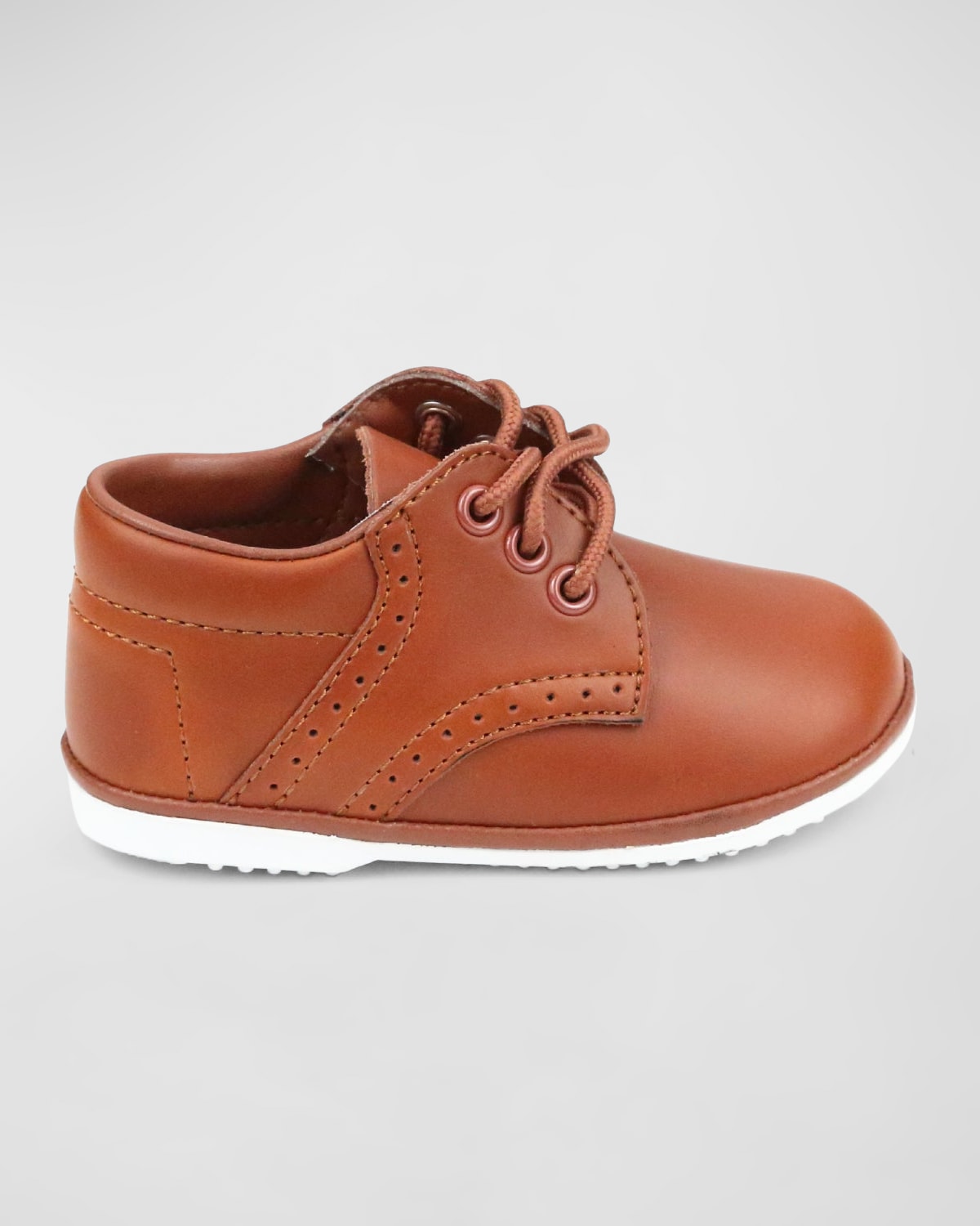 L'Amour Infant Benny Leather Brogue Oxford Crib Shoe – L'Amour Shoes