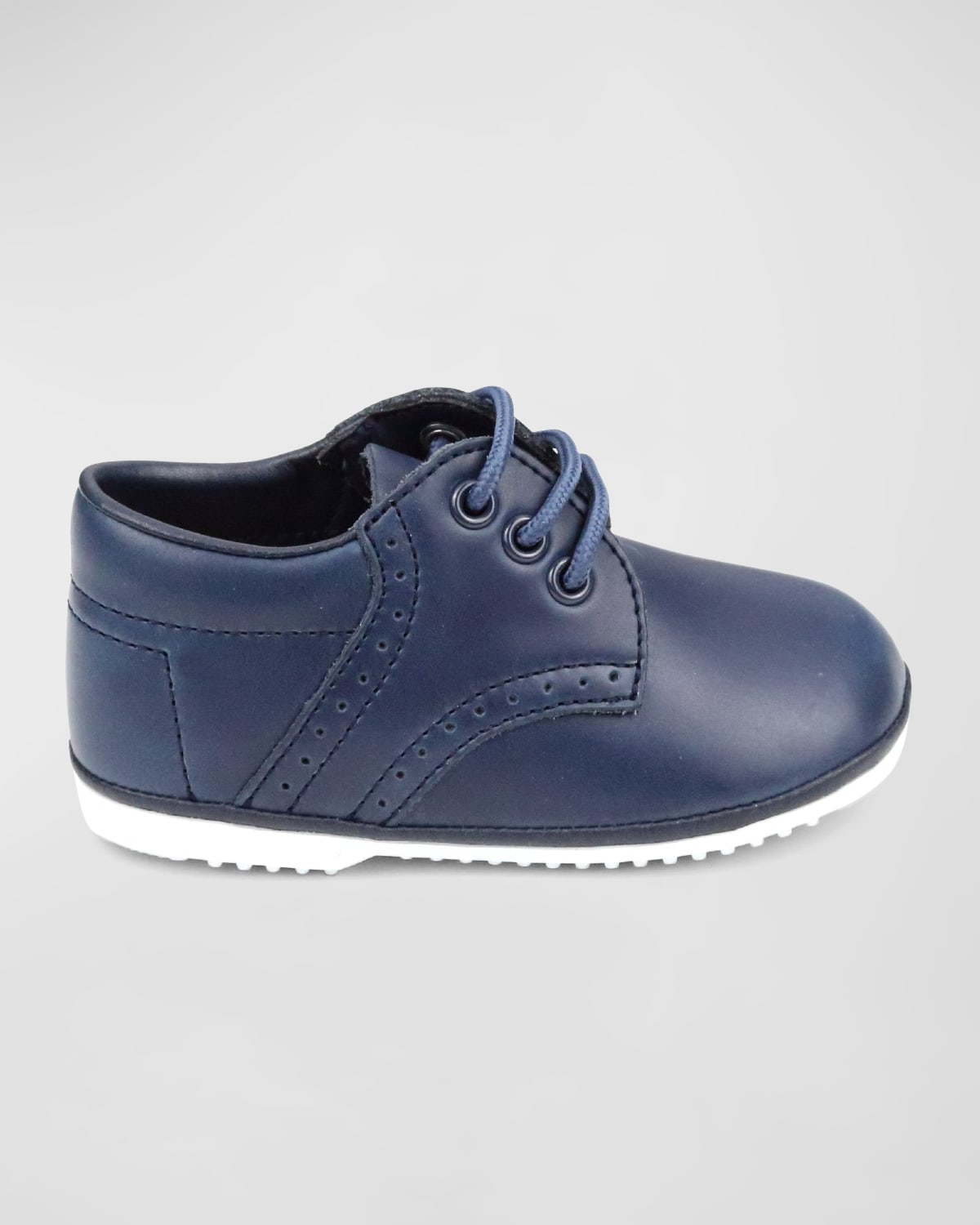L'amour Shoes Kids' Boy's James Pre-walker Derby Shoes, Baby In Navy