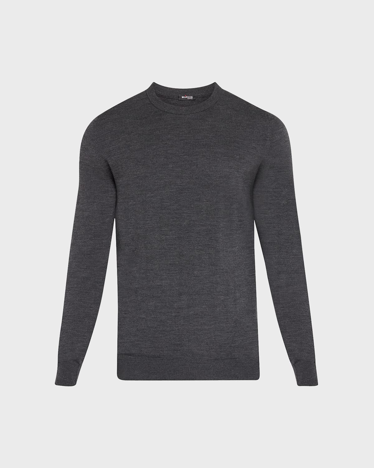 KITON MEN'S WOOL CREWNECK SWEATER