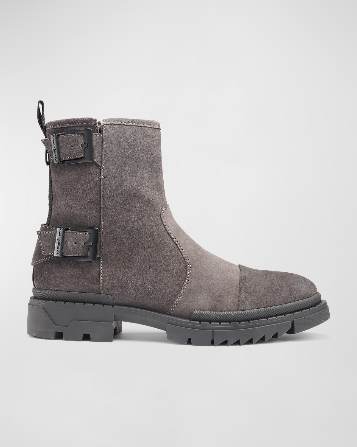 Karl lagerfeld paris suede chelsea boot 2025
