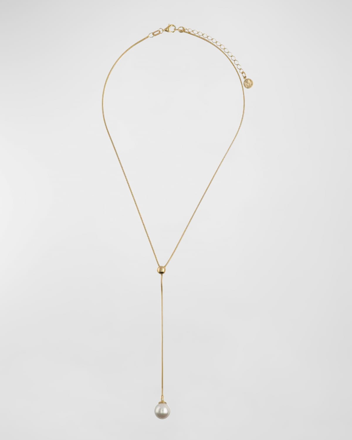 Alba Pearl Y-Drop Necklace