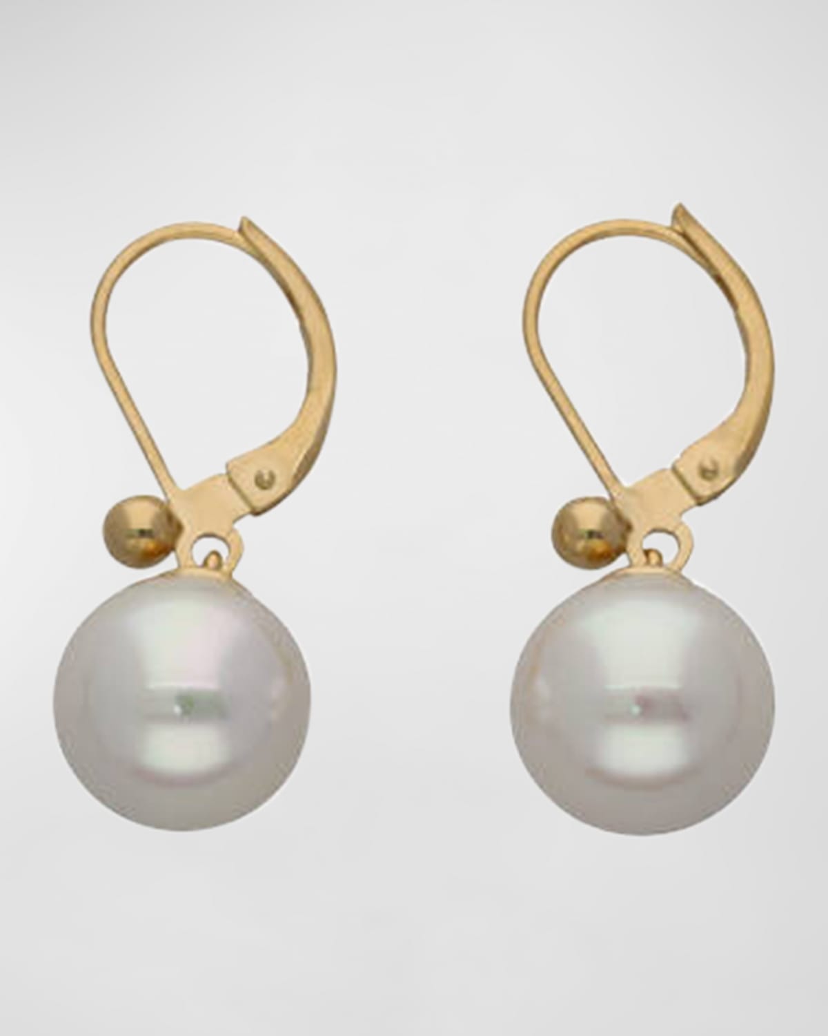 Nuada Pearl Drop Earrings with Lever Back