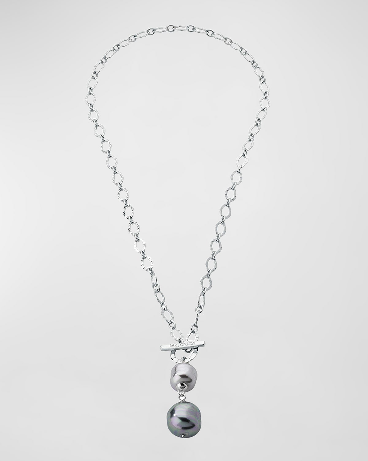 Tender 2-Pearl Toggle Necklace