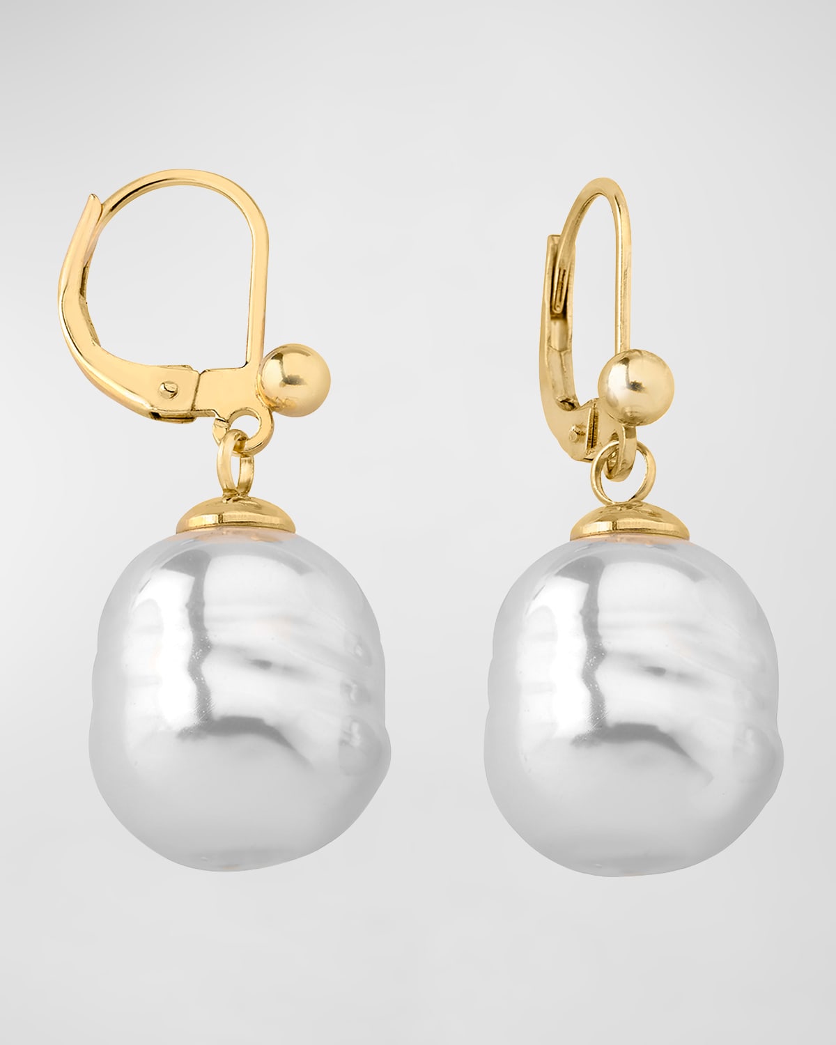 Agora Pearl Drop Earrings