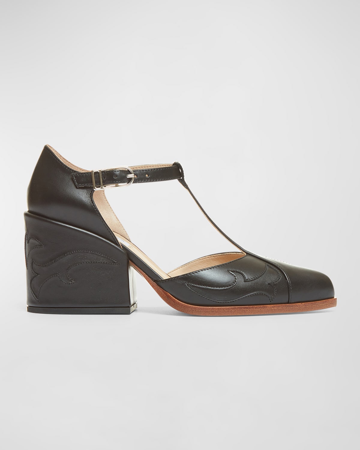 Dolly Mary Jane T-Strap Pumps