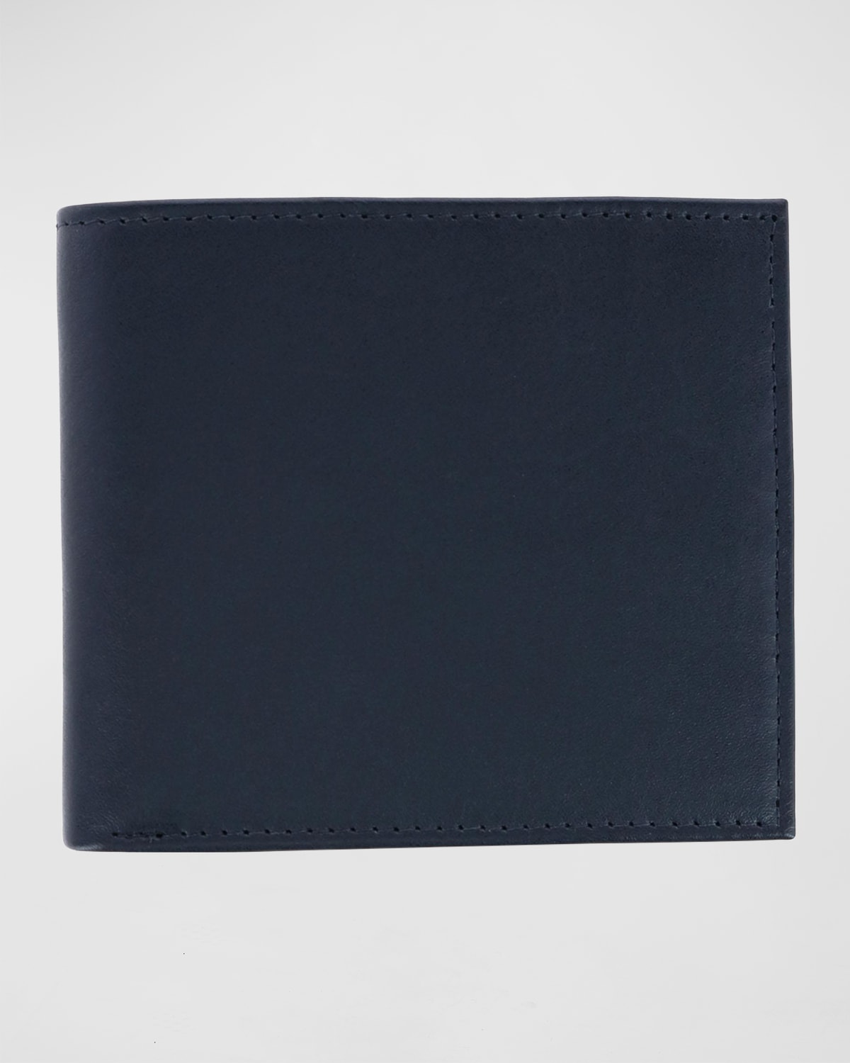 Trafalgar Sergio Genuine Leather Rfid Bi-fold Passcase Wallet In Black