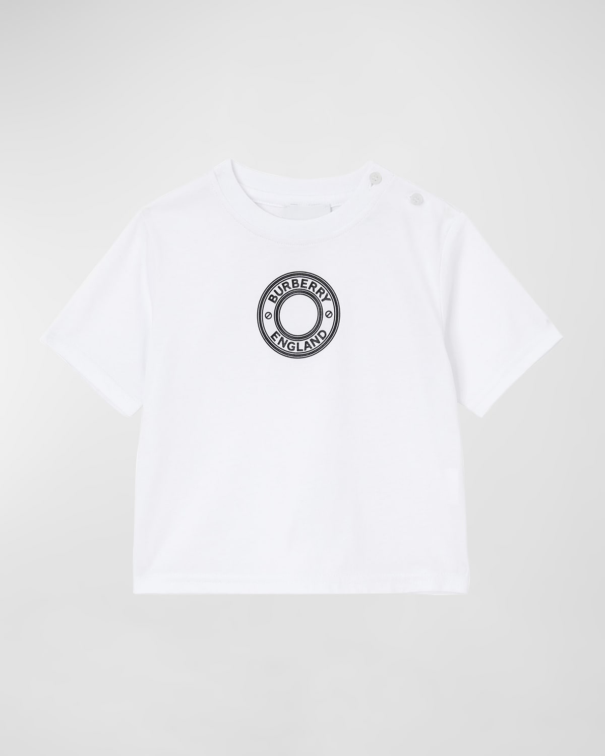 Kid's Roundel Logo-Print T-Shirt, Size 6M-2