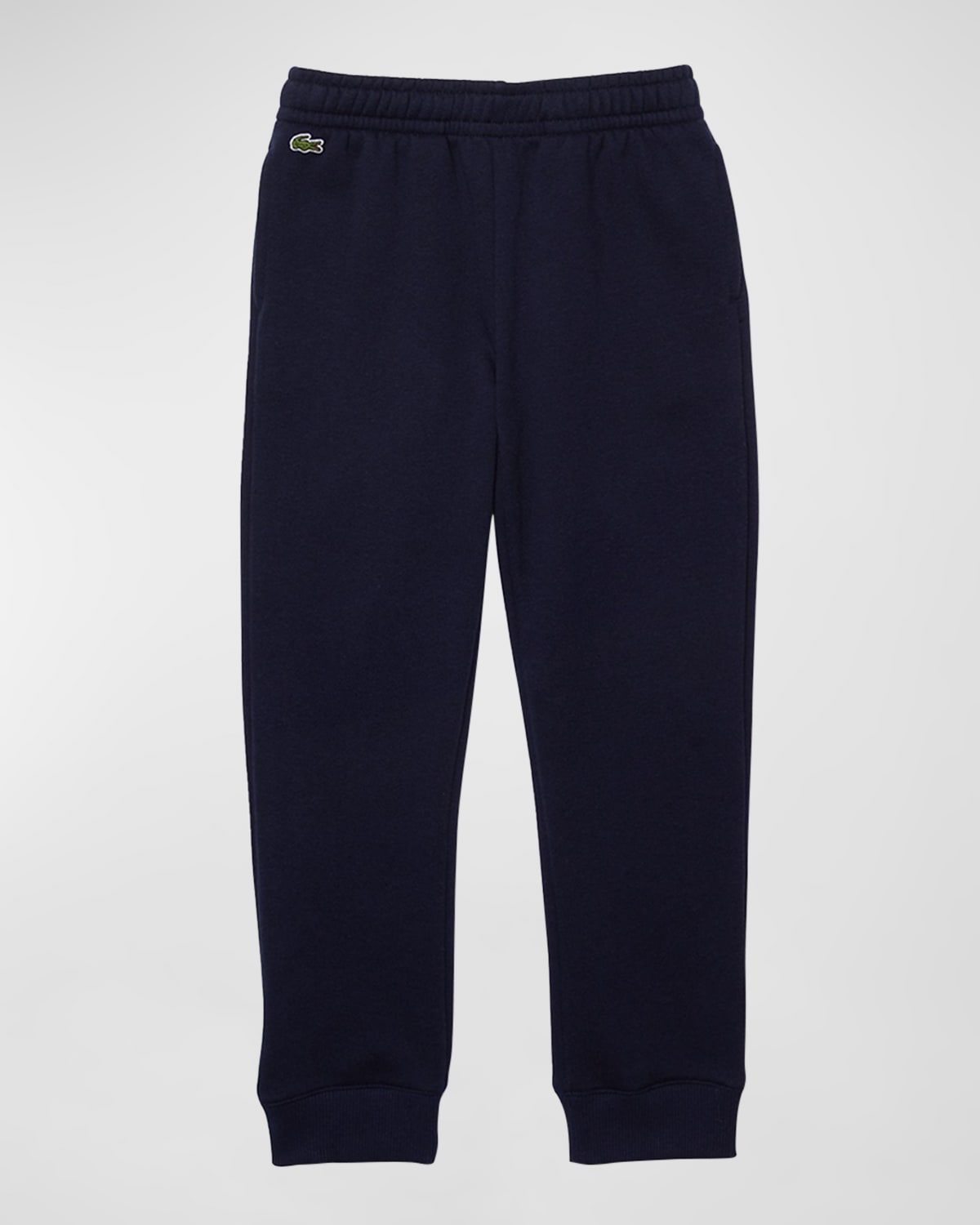 Lacoste Kid's Colourblock Track Trousers In 166 Navy Blue
