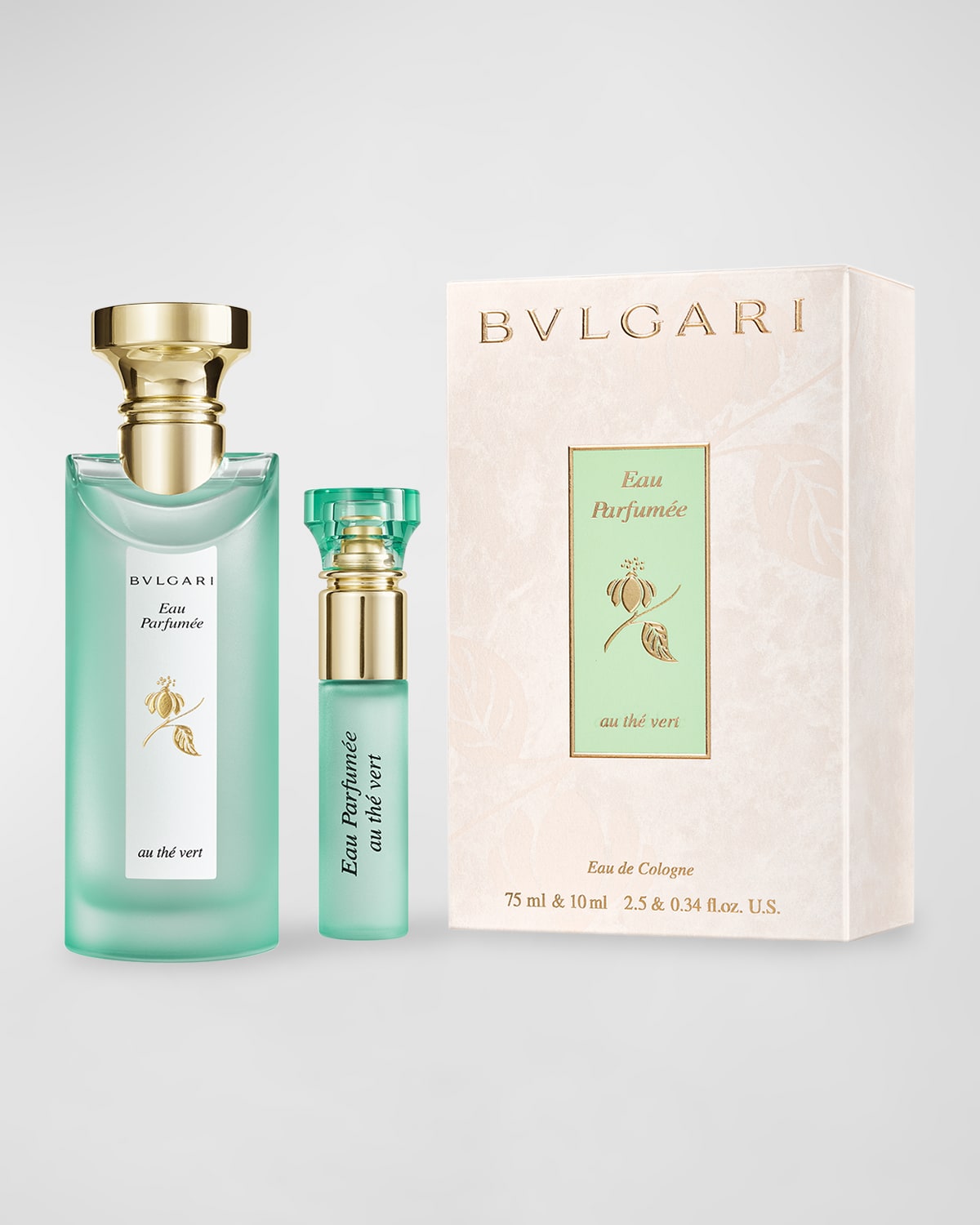 Shop Bvlgari Eau Parfumee Au The Vert Eau De Cologne Gift Set