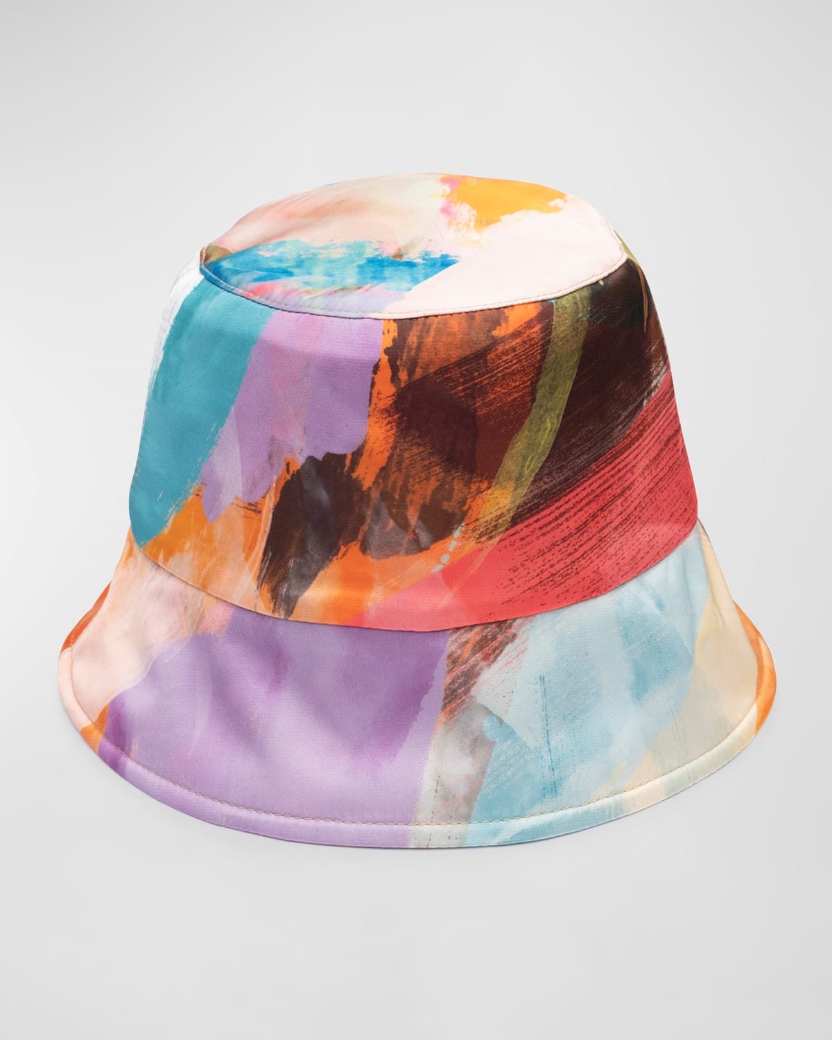 Yuki Multicolor Brushstroke Bucket Hat