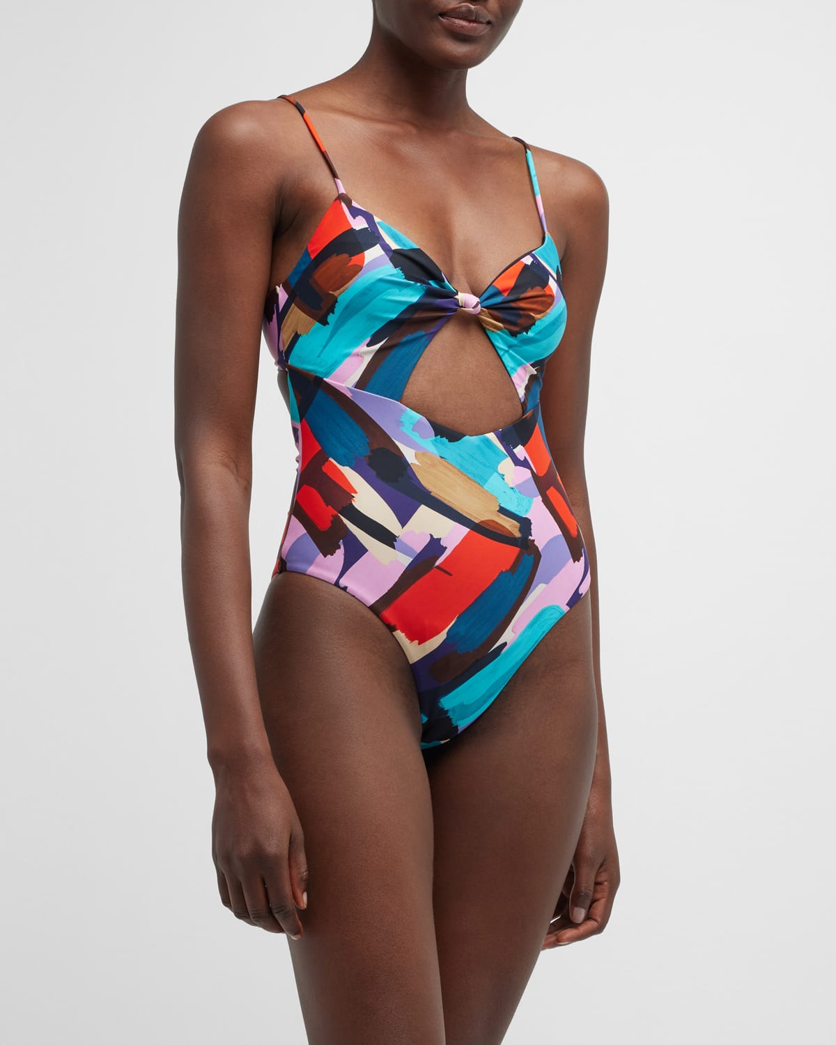 Rebecca Vallance Malaga One-piece Swimsuit In Print