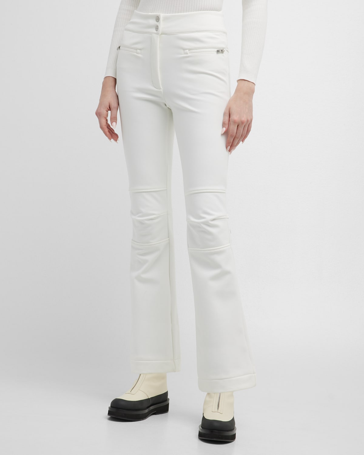 Fusalp Diana Flared Ski Trousers In 91400 Neige