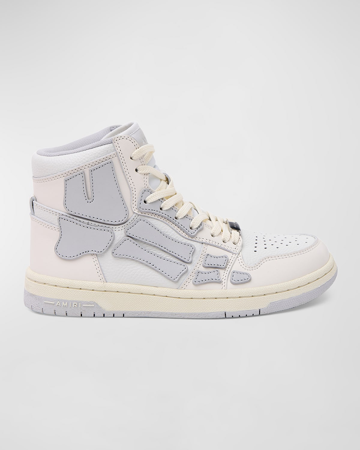 Amiri Skel High-top Sneakers In White