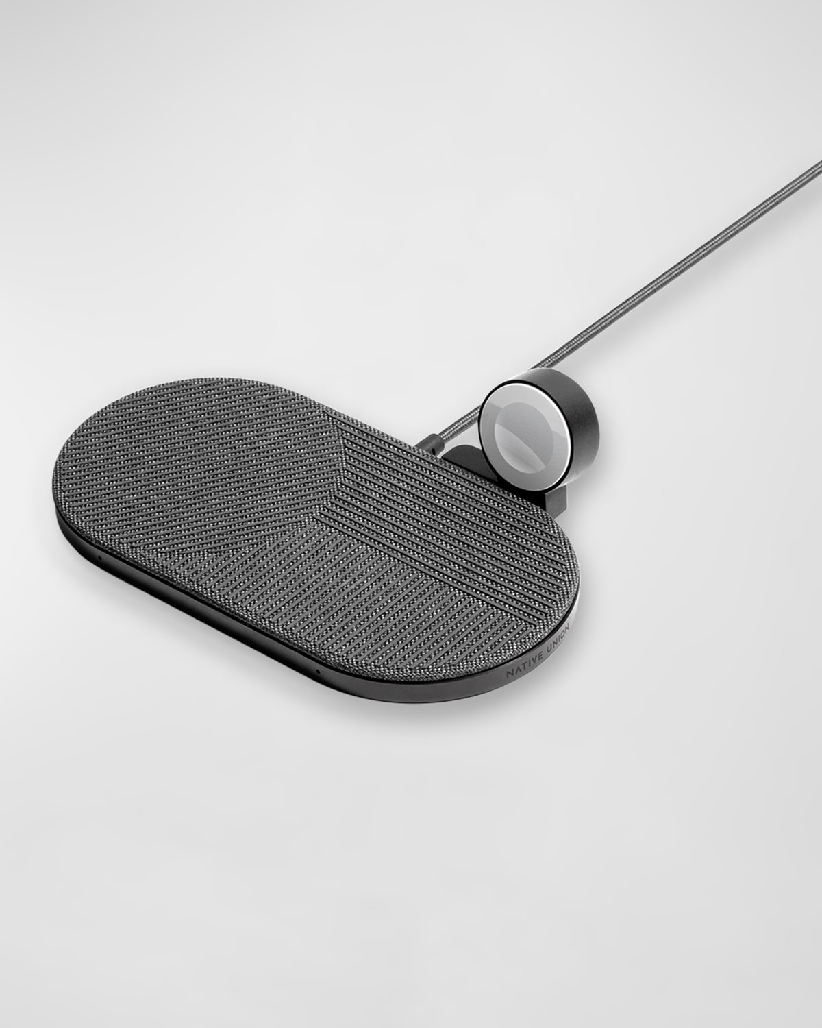 Native Union Drop Xl Wireless Charger - Watch Edition In Slate