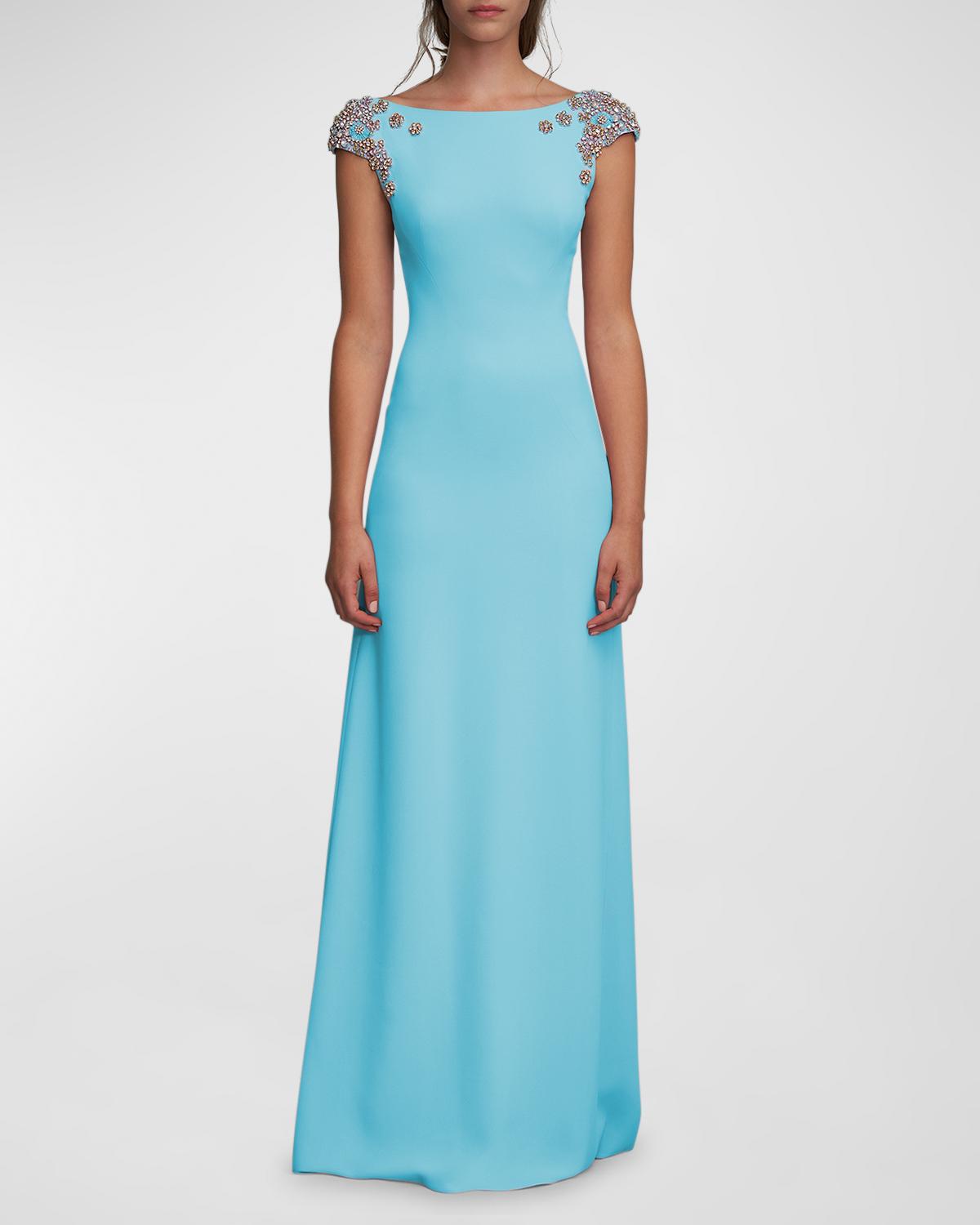 jumpsuit cocktail dress Formal Sequin – Ver Luisant neck silhouette highlights an SCHL004492_TR_L Cavelle - 6-Drawer Dresser Color:Red Club Dress