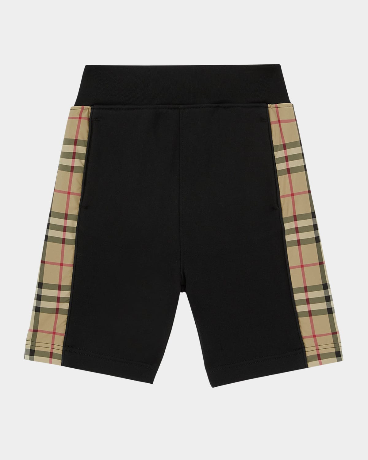 Boy's Nolen Check-Inserts Shorts, Size 3-14