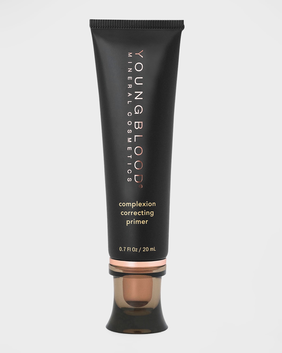 Shop Youngblood Mineral Cosmetics Complexion Correcting Primer, 0.7 Oz. In Tan