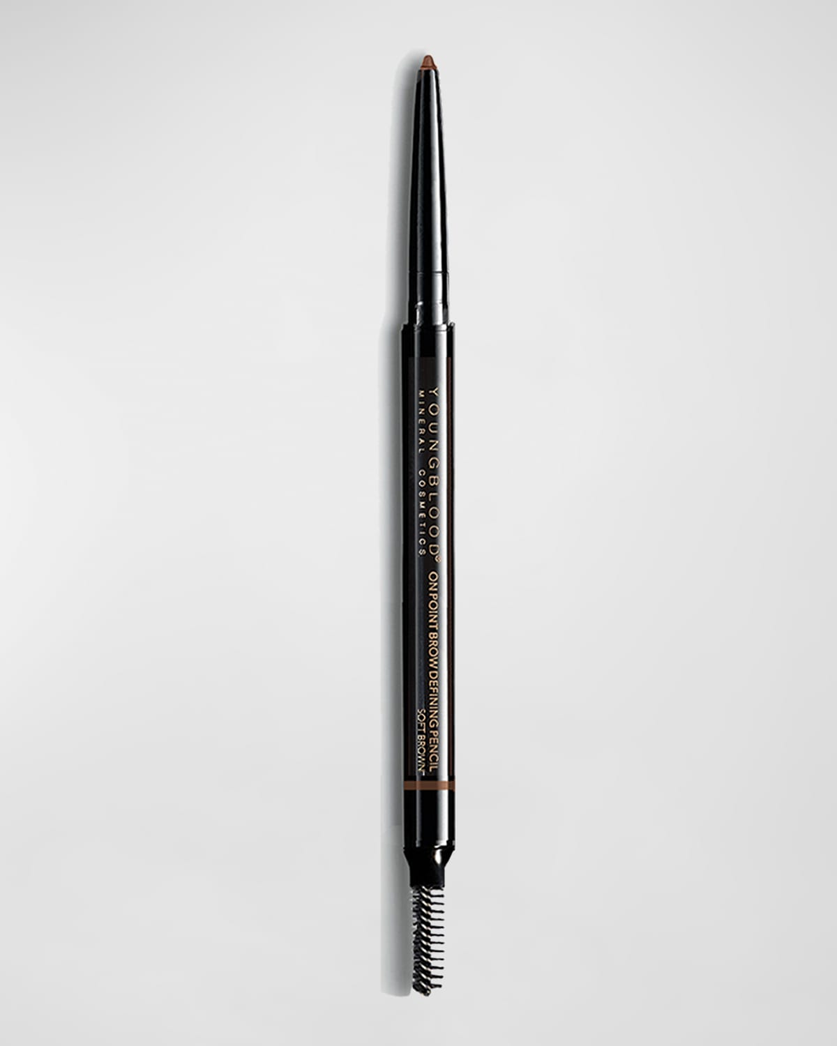 Shop Youngblood Mineral Cosmetics On Point Brow Defining Pencil In Soft Brown
