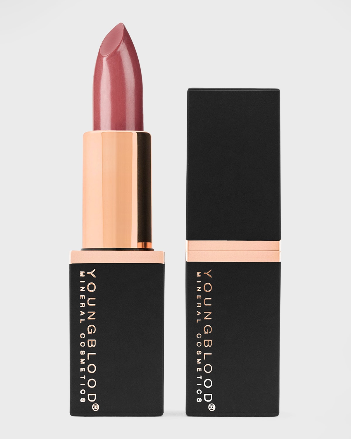 Shop Youngblood Mineral Cosmetics Mineral Creme Lipstick In Coral Beach