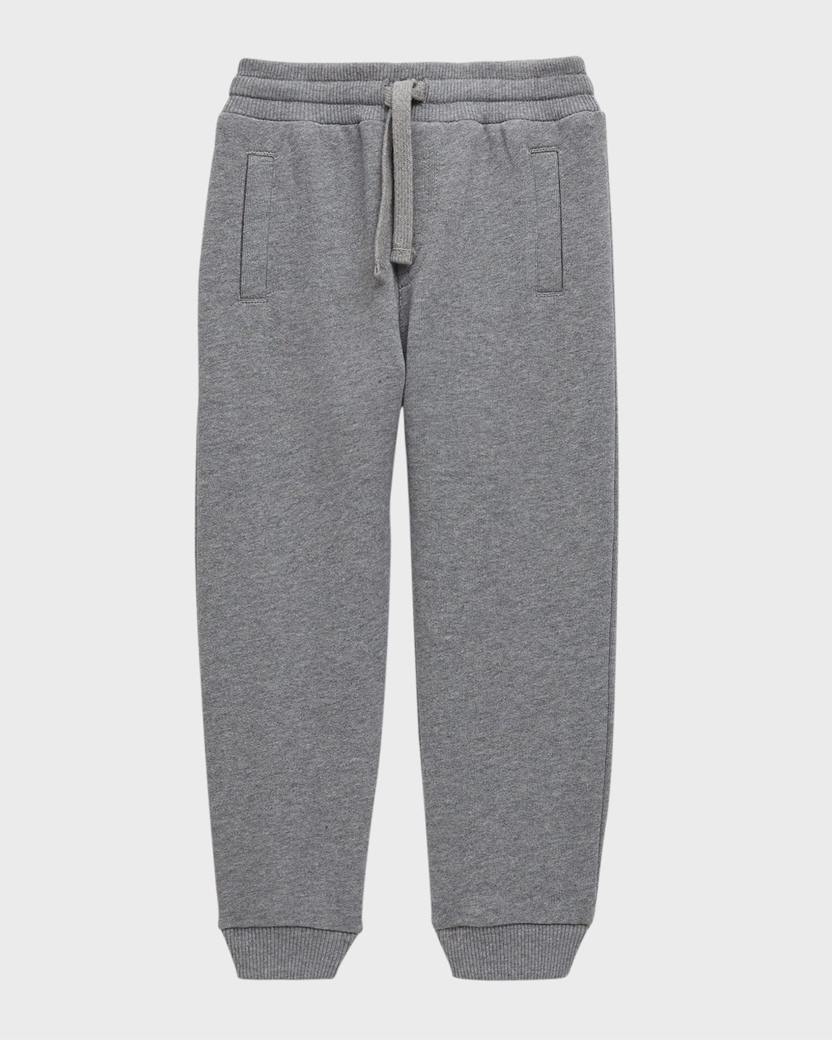 Dolce & Gabbana Logo Track Pants In Mediumgrey