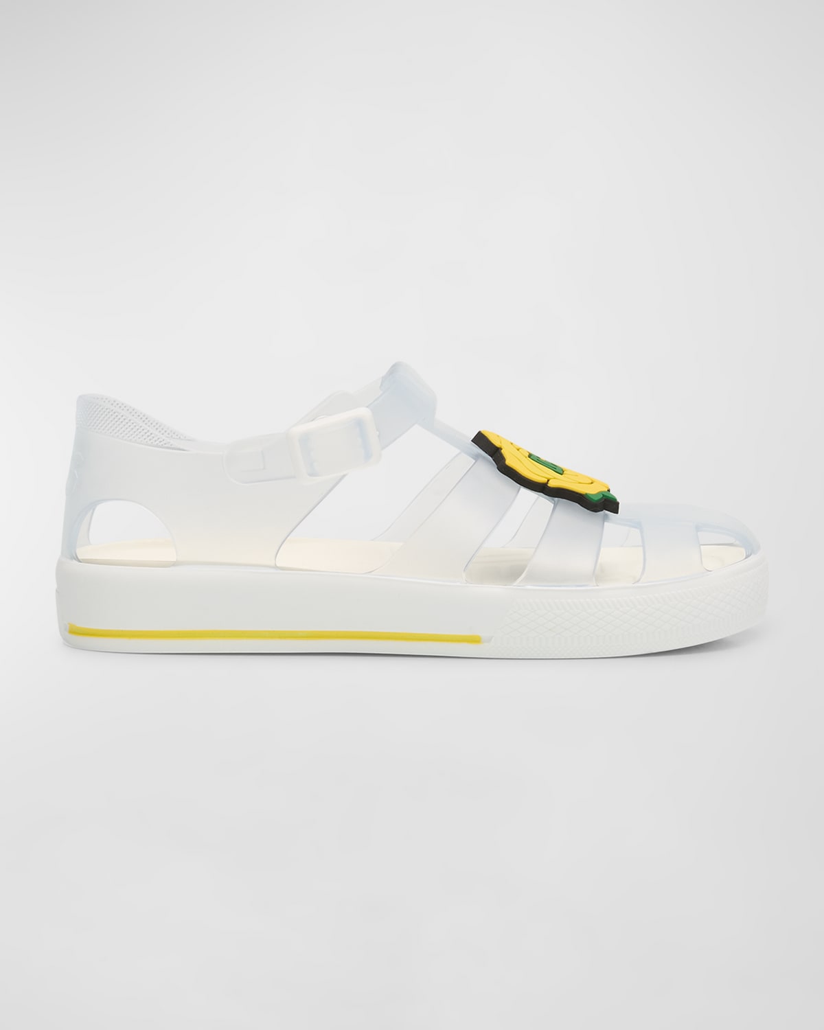 Girl's DG Logo Jelly Sandals, Baby/Toddler/Kids