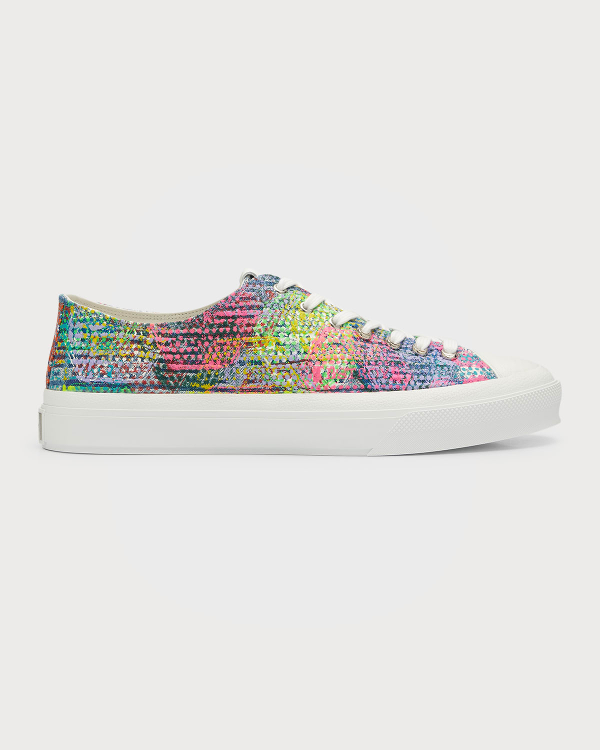 Givenchy x BSTROY Men's Printed 4G Denim City Low-Top Sneakers