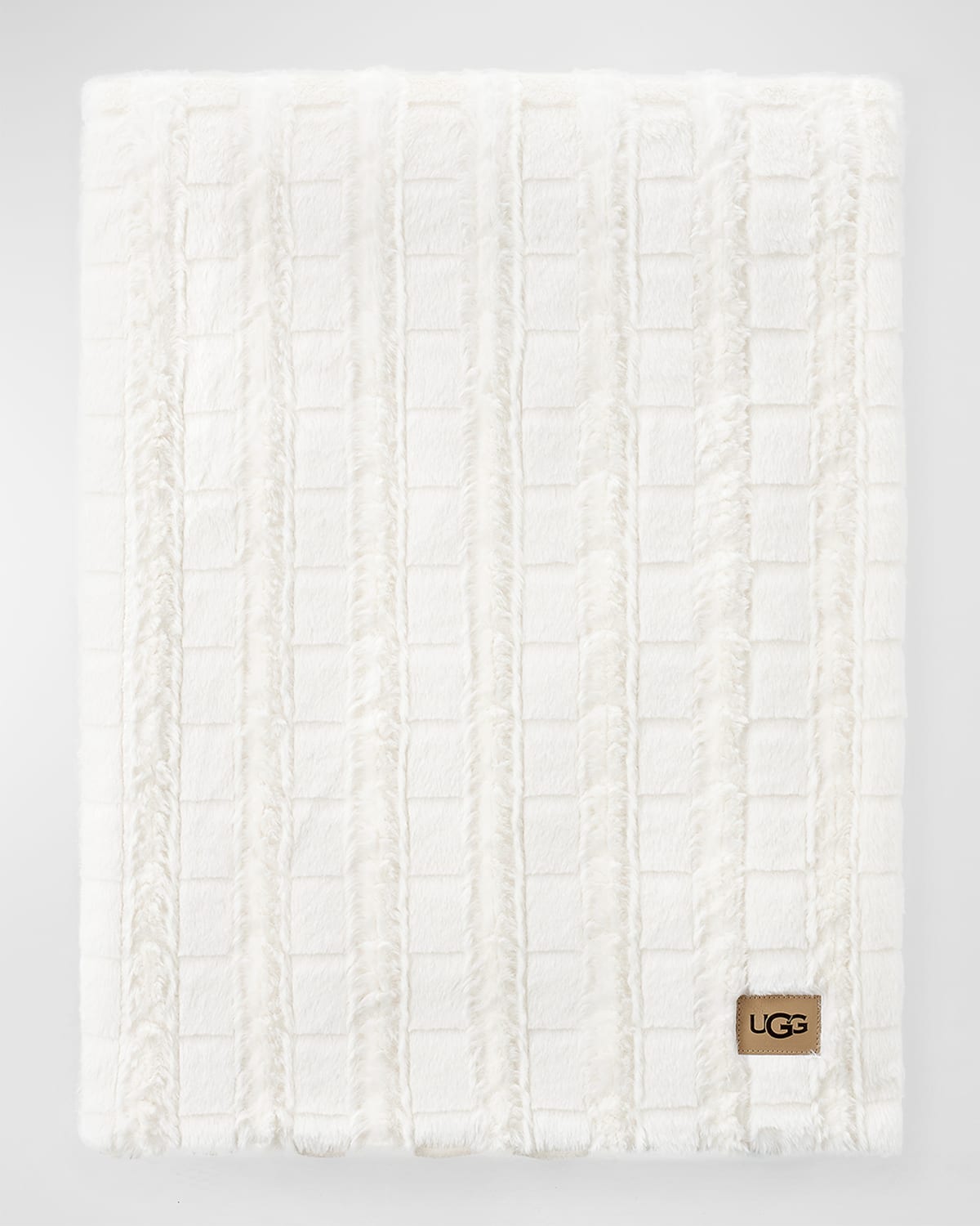 Ugg Carleen Faux Fur Throw, 50" X 70" In Snow ModeSens