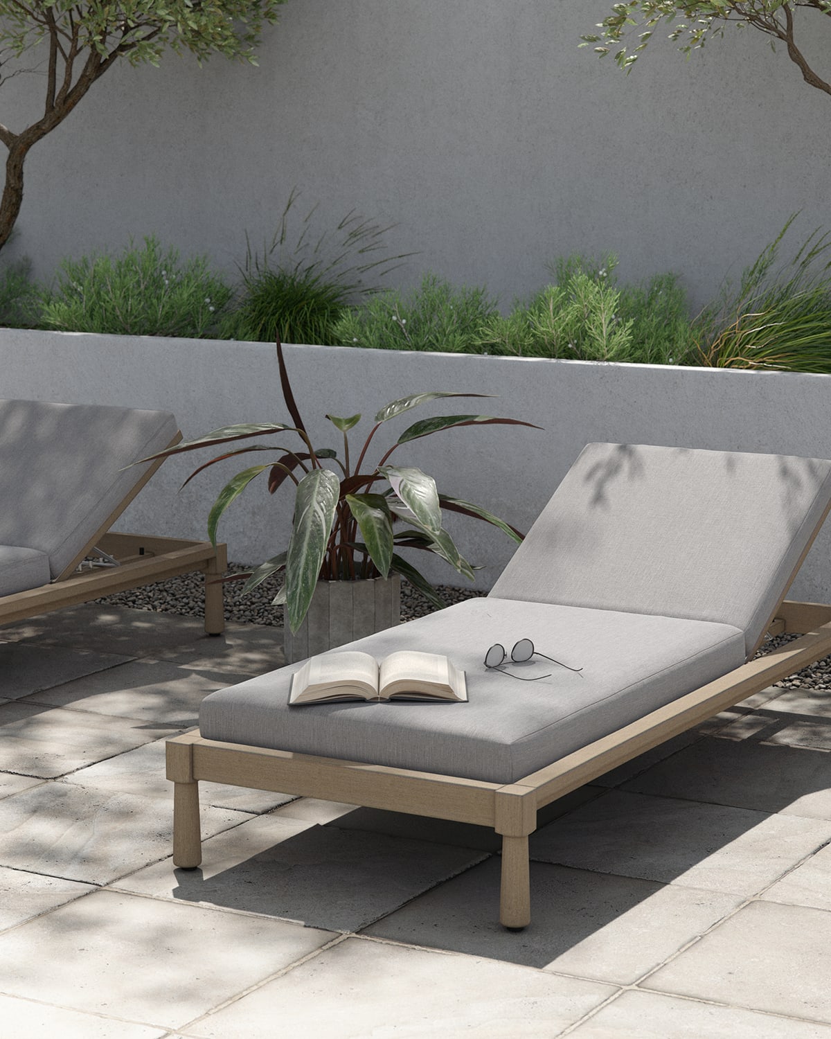 Waller Outdoor Chaise
