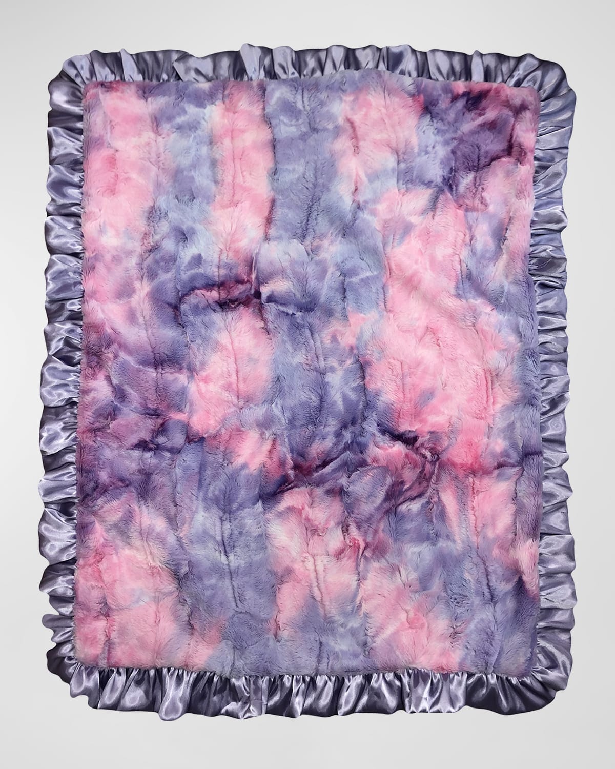 Kid's Pink & Lilac Swirl Blanket