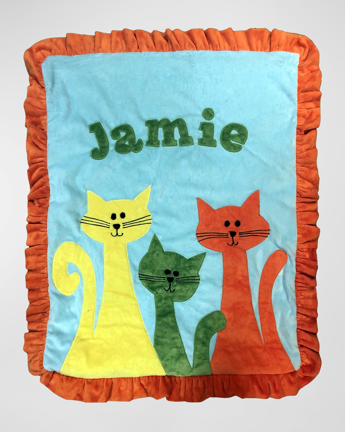 Three Whisketeers Personalized Blanket